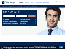 Tablet Screenshot of digby-morgan.com